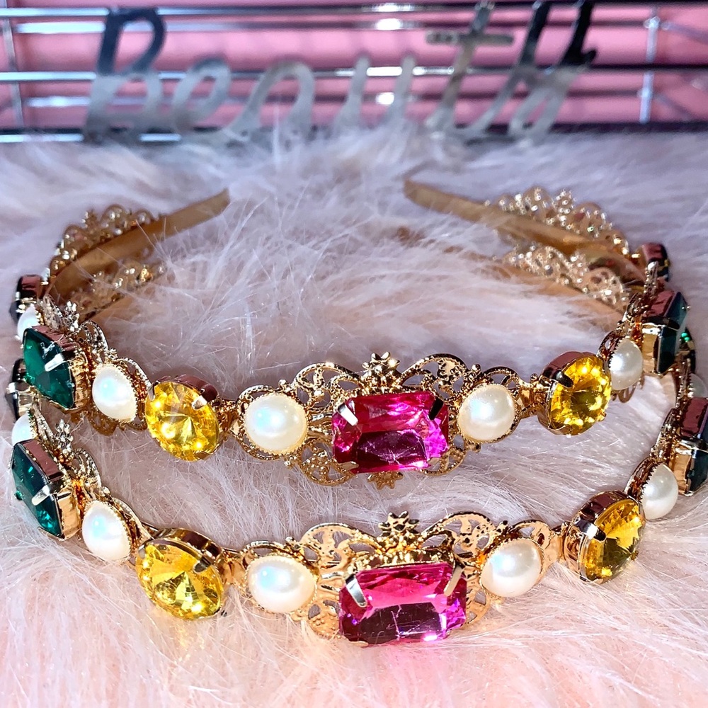 Gemstone Headband (one)